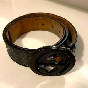 Gucci belt, size small